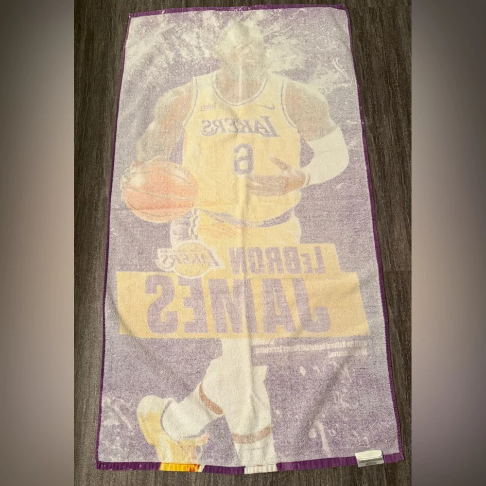 NBA LeBron James beach towel